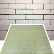 Гнучка поліуретанова форма A.N.B. «ТРАВЕРТИН» на 27 плиток для виготовлення декоративної цегли та гіпсової плитки