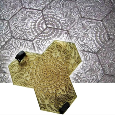 Поліуретановий гнучкий штамп A.N.B. «ГАУДІ» для декоративного друку по бетону та штукатурці